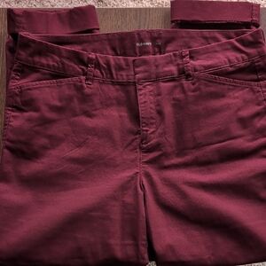 Old Navy Burgundy Pants